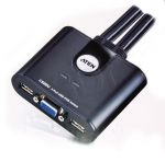 ATEN KVM 2/1 CS-22U USB- pilot zintegrowane kable