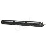 ALANTEC Patch panel UTP 24 porty LSA kat.5e z półką