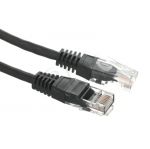 ALANTEC Patchcord UTP kat.5e 0.5m czarny