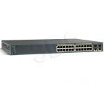 CISCO WS-C2960-24PC-L Catalyst 2960 24 10/100 PoE + 2 T/SFP LAN Base Image