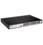 D-LINK DES-3028P 24-p PoE, Managed Switch,FX,SFP