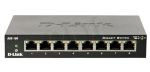 D-LINK DGS-108 8x1000Mbps Gigabit Switch Metal