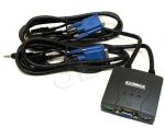 EDIMAX (EK-UA2C) PRZEŁĄCZNIK KVM USB 2 PORTY + AUDIO