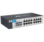 HP V1410-16G Switch (J9560A) - 16x10/100/1000 L2 bezwiatrakowy niezarządzalny