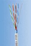 Kabel MADEX F/UTP (FTP) 4PR 24AWG kat.5e PVC 100m - SZARY - ULTRALINK - 100% MIEDŹ!