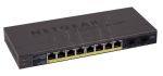 NETGEAR [ GS110TP ] Switch ProSafe Desktop [ 8x Gigabit/PoE + 2x SFP ][ PoE ]