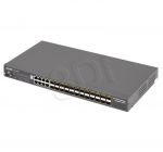 PLANET / Zarządzalny / (SGSW-24240)  Switch 24 x 100/1000 SFP + 8 x 1000Mbps 19\