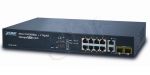 PLANET FGSD-1022P Switch 8p + 2p Gigabit SFP PoE