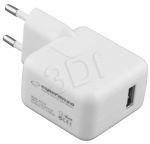 ESPERANZA ADAPTER/ŁADOWARKA SIECIOWA 1xUSB 2100mA