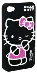 HELLO KITTY ETUI CASE DO iPHONE 4S CZARNE