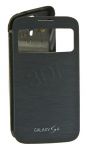 FLIP CASE S-VIEW CHARGE COVER FOR SAMSUNG S4 BLACK