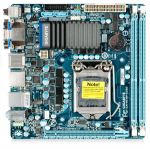 GIGABYTE GA-H61N-USB3 Intel H61 LGA 1155 (PCX/VGA/DZW/GLAN/SATA/USB3/DDR3) Mini-ITX (WYPRZEDAŻ)