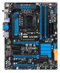 MSI Z77A-GD55 Intel Z77 LGA 1155 (3xPCX/VGA/DZW/GLAN/SATA3/USB3/RAID/DDR3/SLI/CROSSFIRE) (WYPRZEDAŻ)