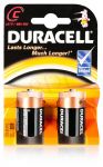 BATERIA C DURACELL LR14 / C / MN1400 (K2) BASIC - OGNIWO ALKALICZNE BLISTER 2 SZT.