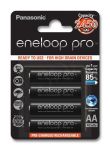 PANASONIC ENELOOP PRO R6/AA 2450mAh – 4 SZT BLISTE