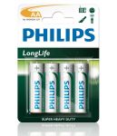 Bateria PHILIPS R6L4B/10 LONGLIFE ( idealna do zegarów, kalkulatorów, pilotów i radia, 4szt )