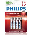 Bateria PHILIPS LR03P4B/10 AAA POWER ALAKLINE 4 szt. ( Technologia alkaliczna idealna do urządzeń o