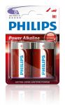 Bateria PHILIPS LR20P2B/10 POWER ALAKLINE ( Technologia alkaliczna idealna do urządzeń o dużym pobor