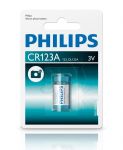 Bateria Foto PHILIPS CR123A/01B 3V Lithium