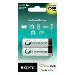 SONY AKUMULATOR AA 2500 mAh 2 SZT BLISTER NHAAB2G