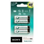 SONY AKUMULATOR AAA 900 mAh 4 SZT BLISTER NHAAAB4G