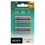 SONY AKUMULATOR AAA 1000 mAh 4 SZT NHAAAB4F